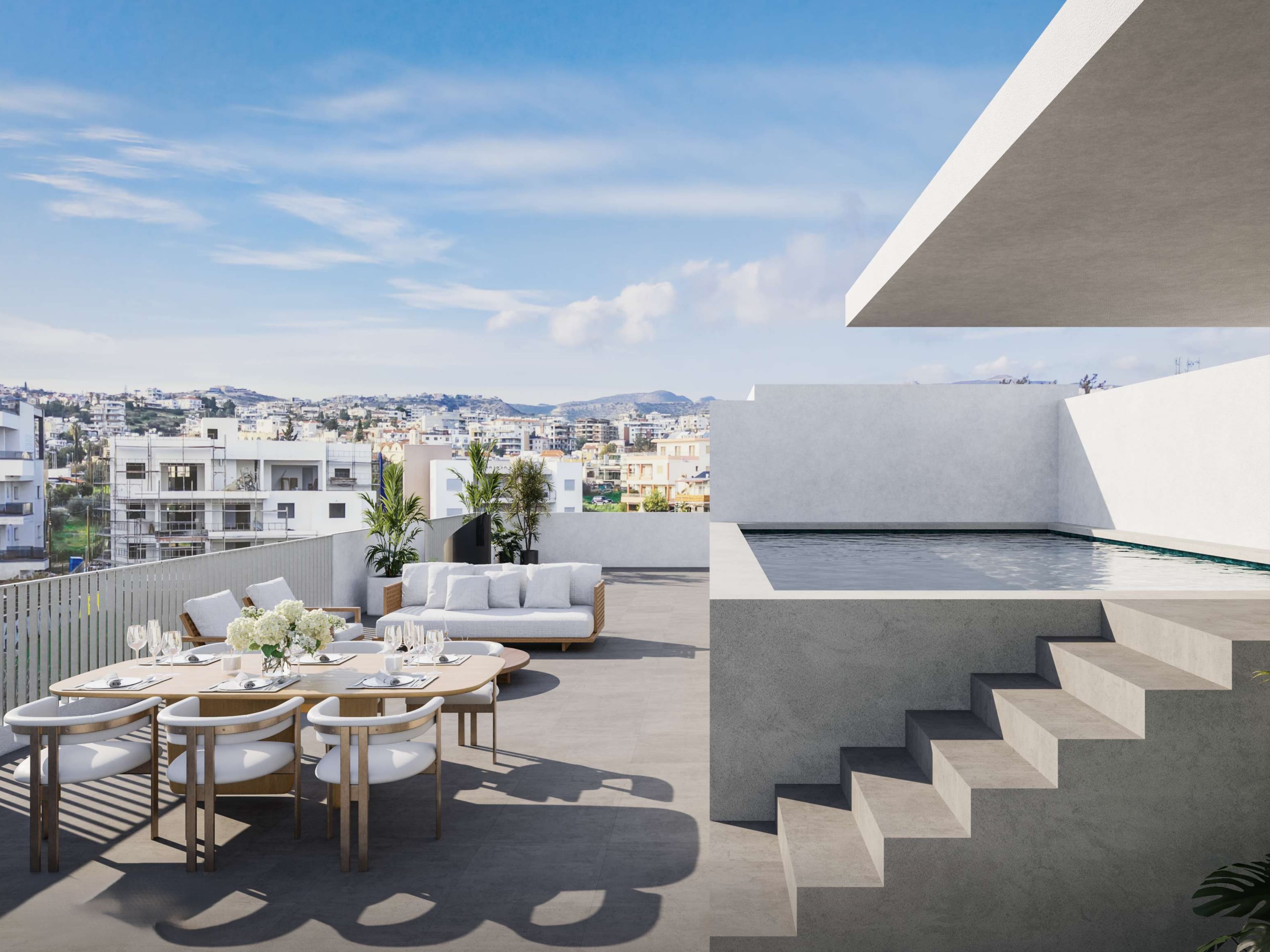 2-bedrooms apartments in Limassol, Cyprus.