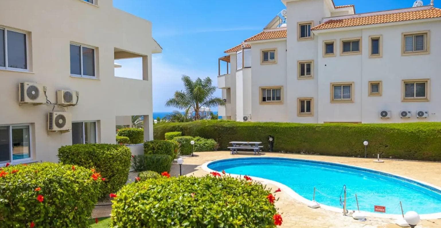 1-bedrooms apartments in Paphos, Cyprus.