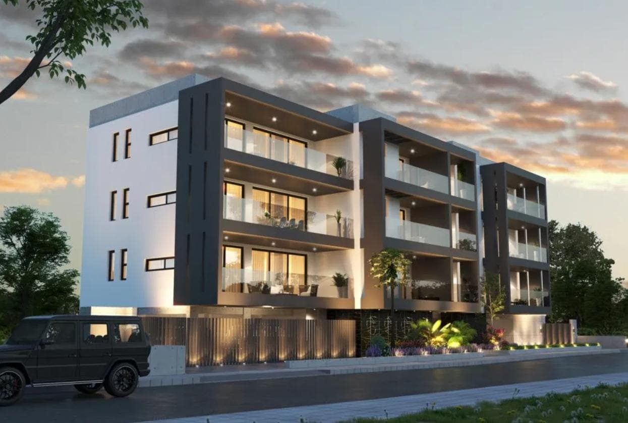 2-bedrooms apartments in Nicosia, Cyprus.