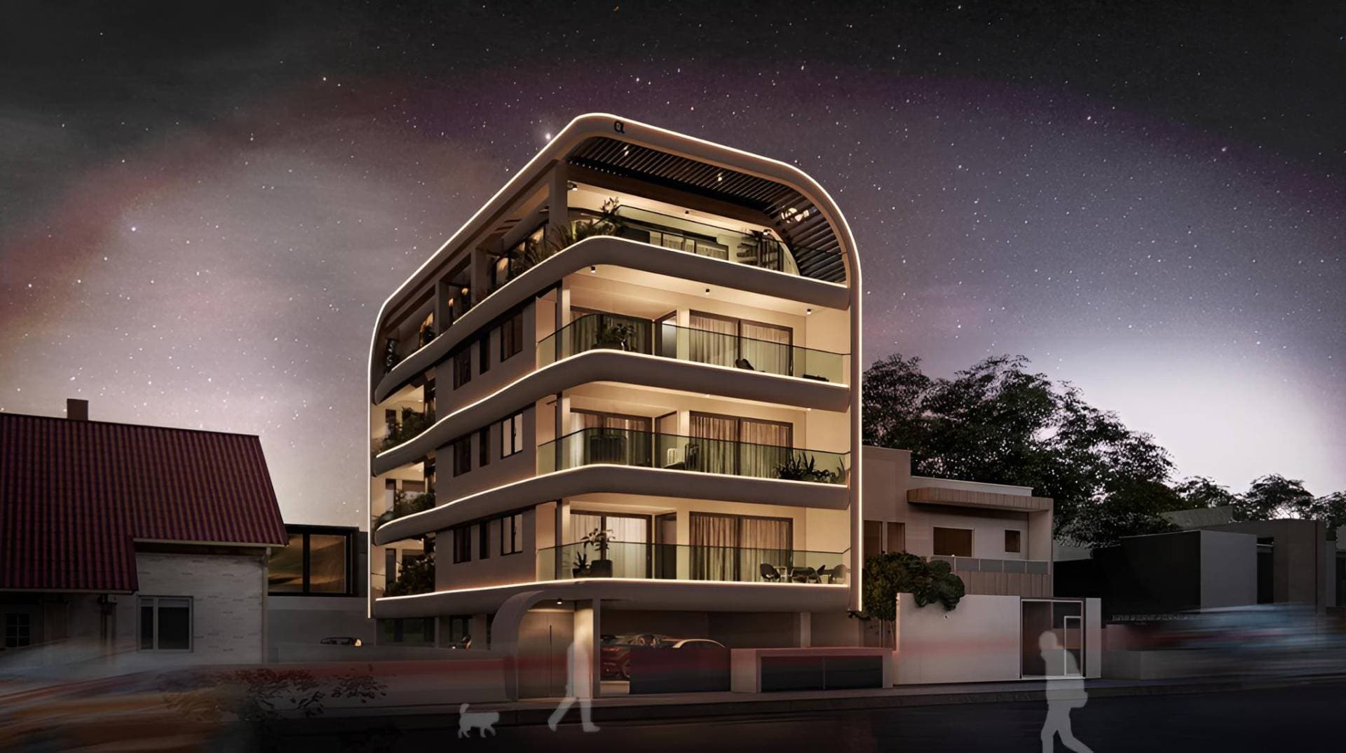 1-bedrooms apartments in Limassol, Cyprus.