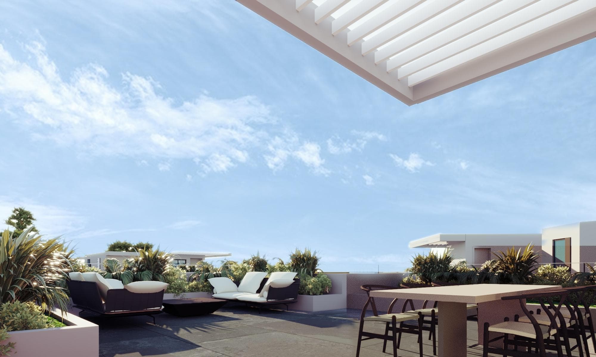 3-bedrooms apartments in Larnaca, Cyprus.