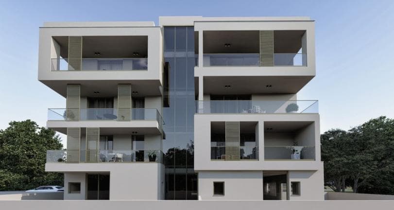 2-bedrooms apartments in Nicosia, Cyprus.