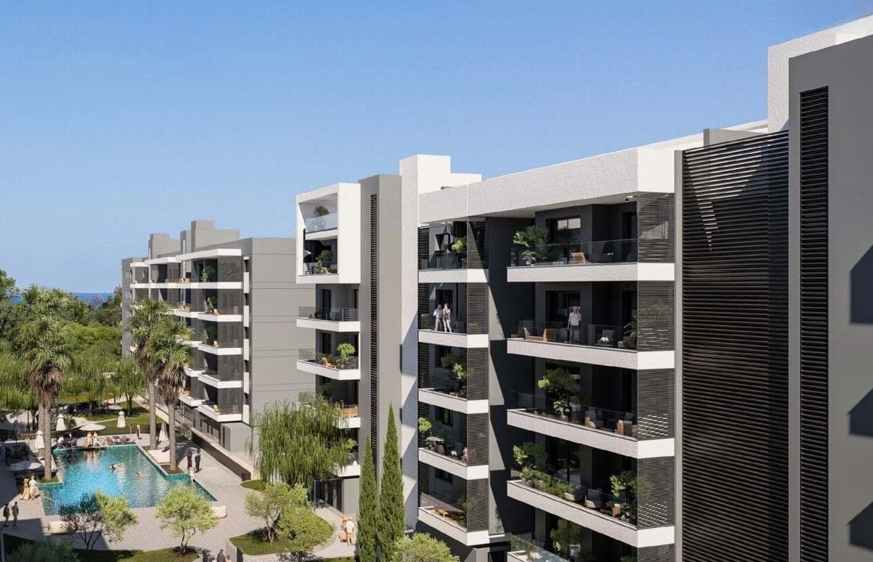 2-bedrooms apartments in Limassol, Cyprus.