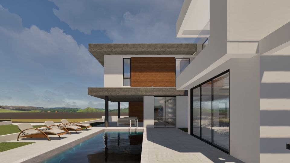 4-bedrooms house in Larnaca, Cyprus.