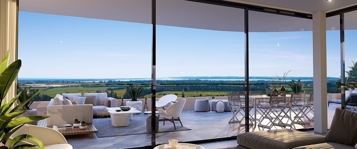 2-bedrooms apartments in Limassol, Cyprus.