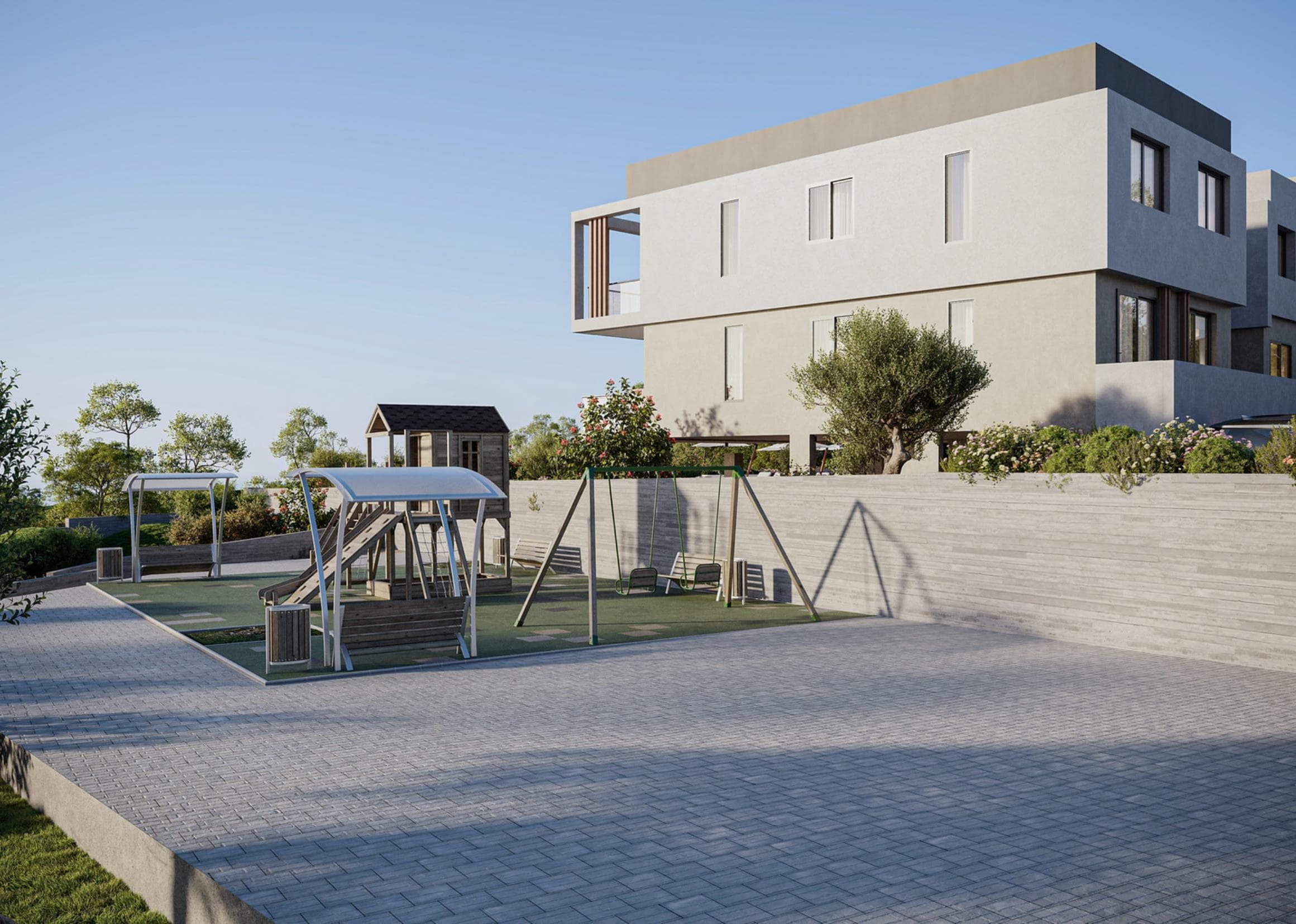 2-bedrooms apartments in Paphos, Cyprus.