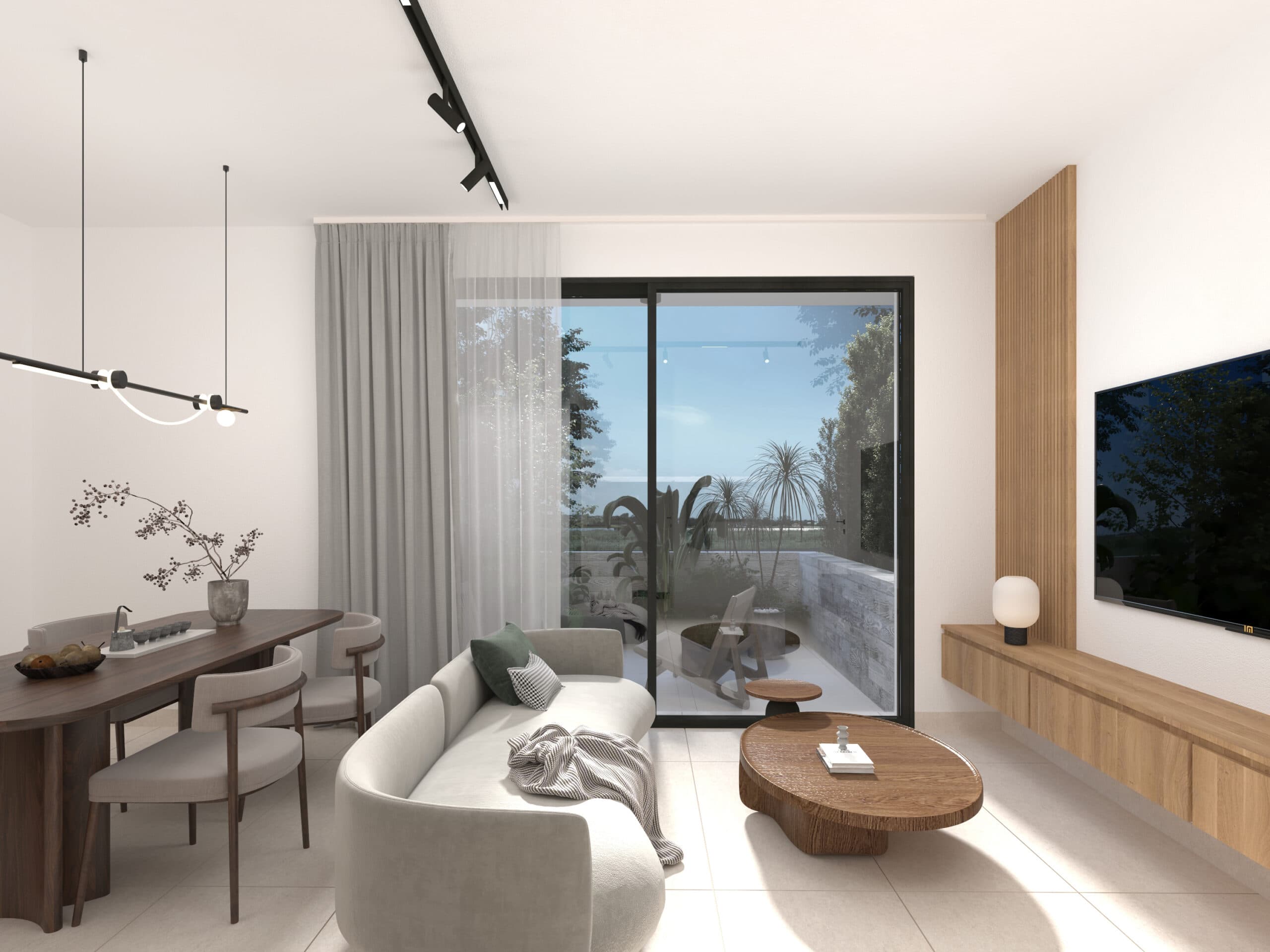 2-bedrooms apartments in Nicosia, Cyprus.