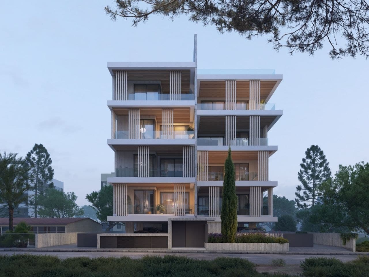 2-bedrooms apartments in Limassol, Cyprus.