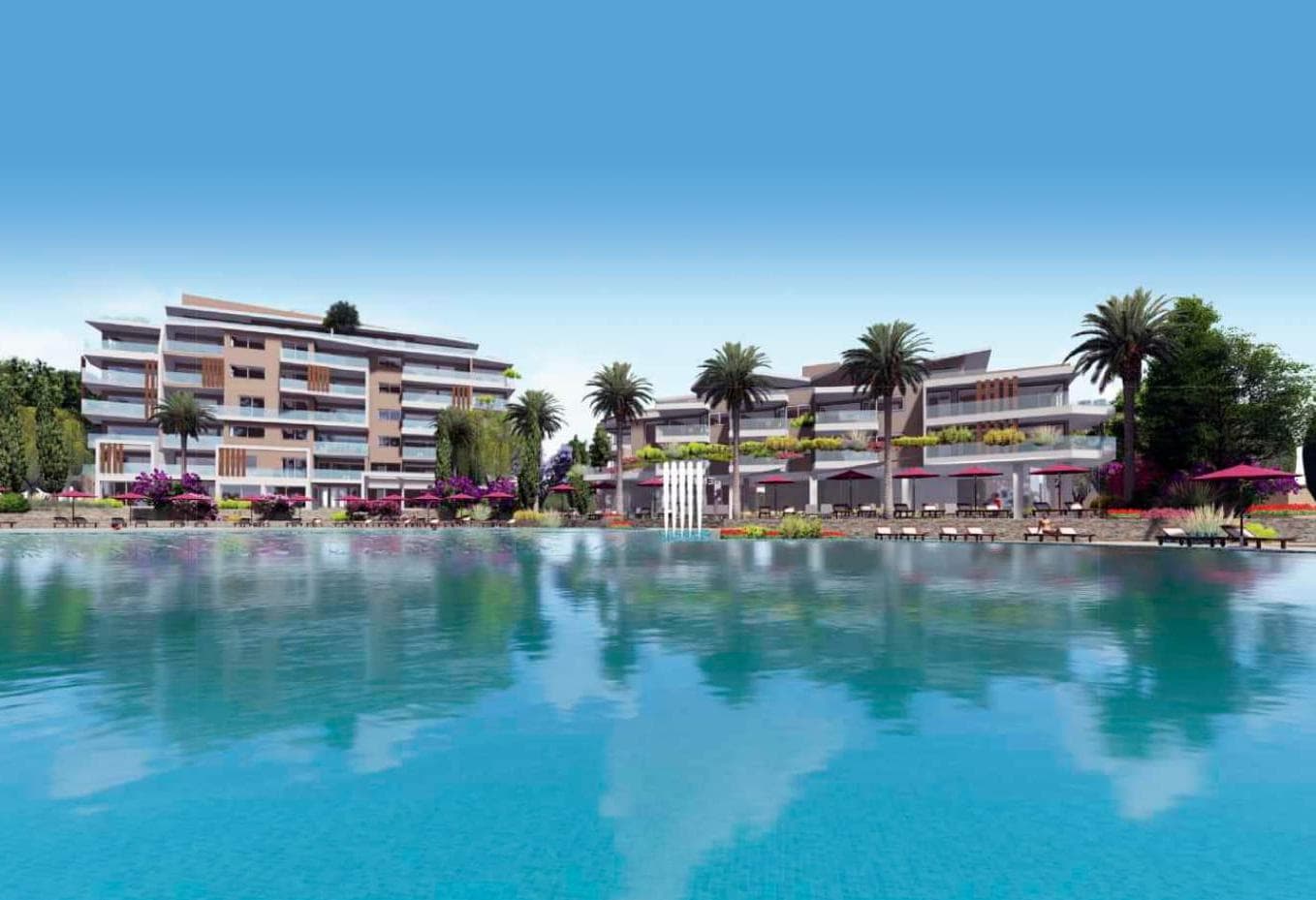 2-bedrooms apartments in Paphos, Cyprus.