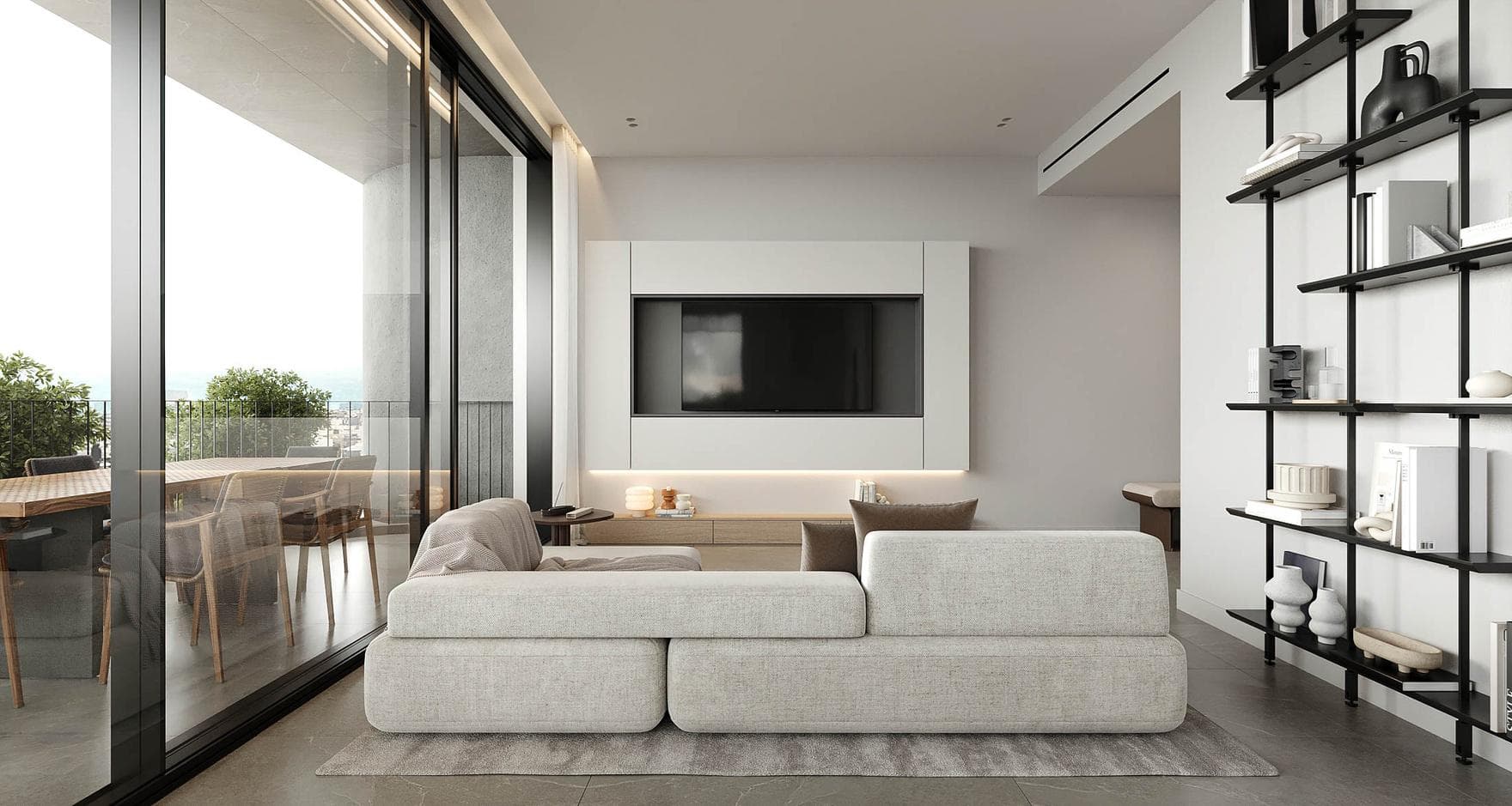 2-bedrooms apartments in Limassol, Cyprus.
