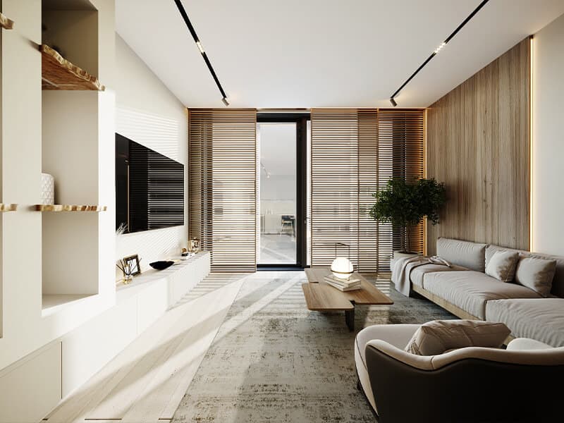 2-bedrooms apartments in Larnaca, Cyprus.