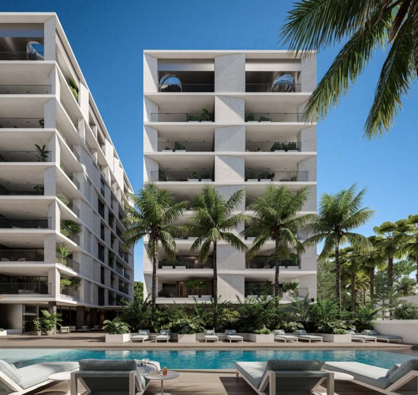 3-bedrooms apartments in Nicosia, Cyprus.