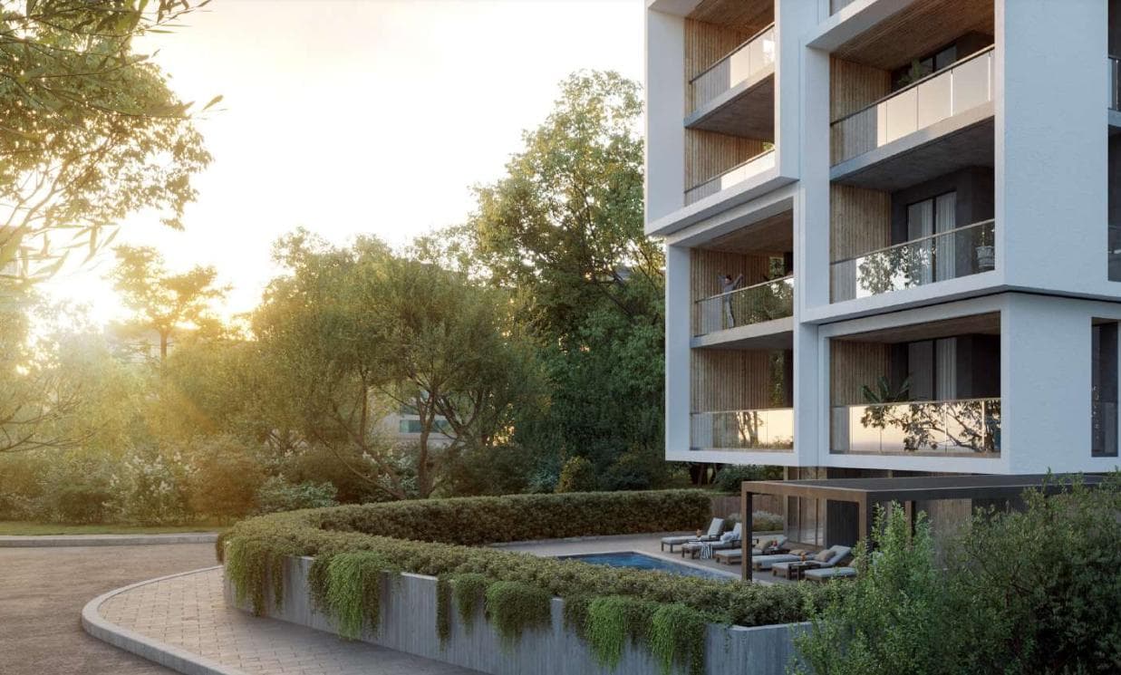 2-bedrooms apartments in Limassol, Cyprus.