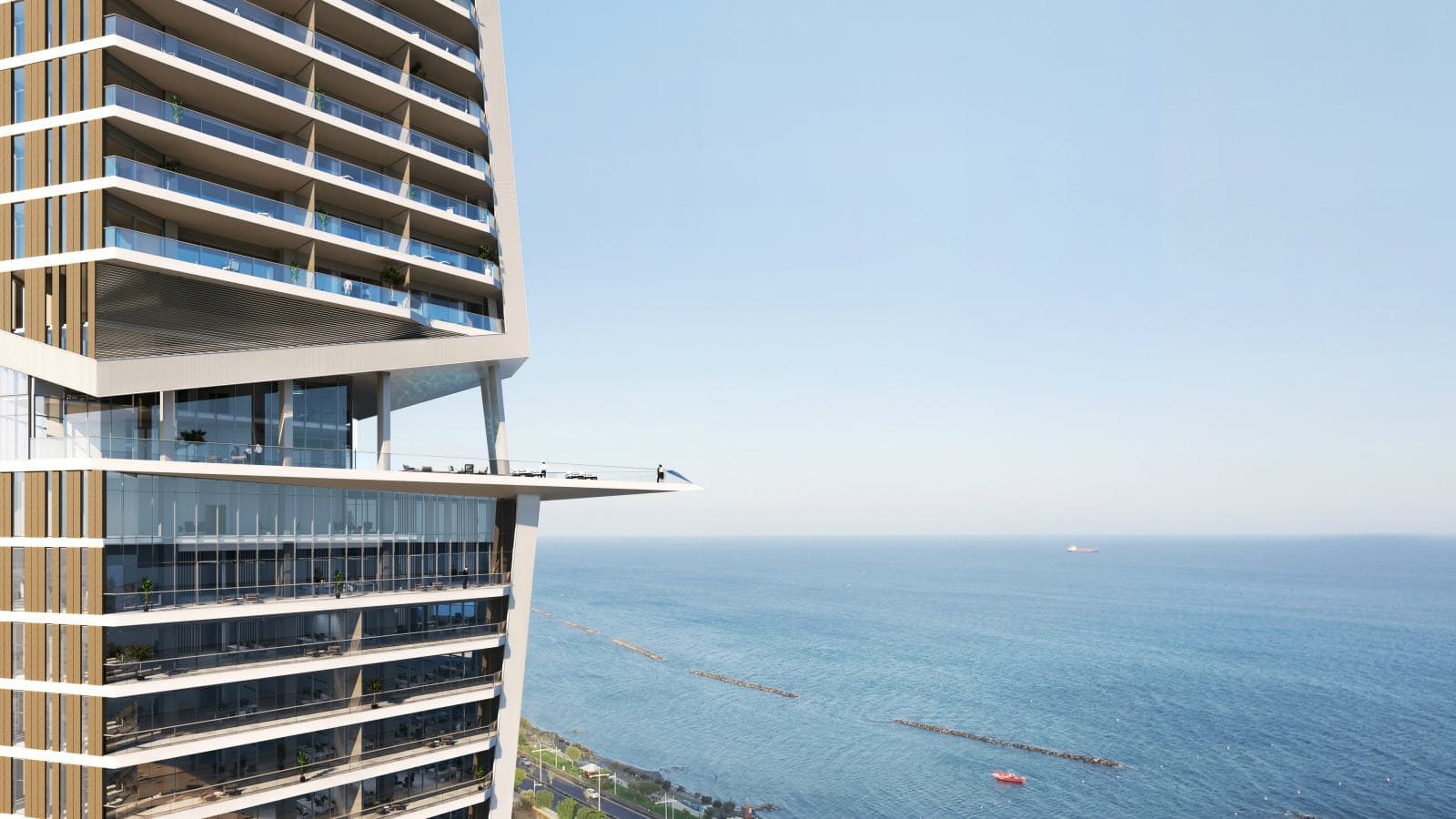 2-bedrooms apartments in Limassol, Cyprus.