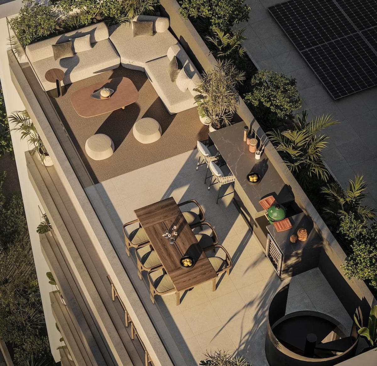 3-bedrooms apartments in Limassol, Cyprus.