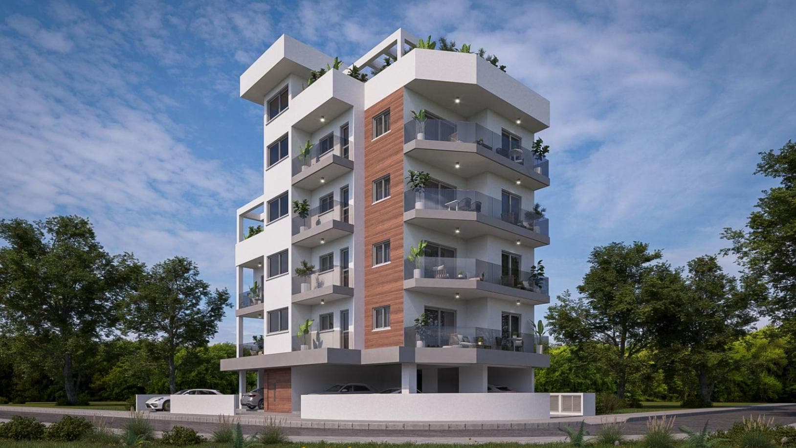 2-bedrooms apartments in Larnaca, Cyprus.