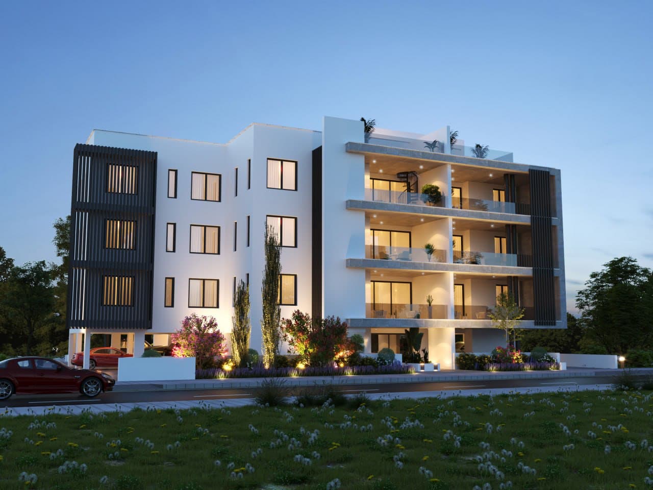 2-bedrooms apartments in Larnaca, Cyprus.