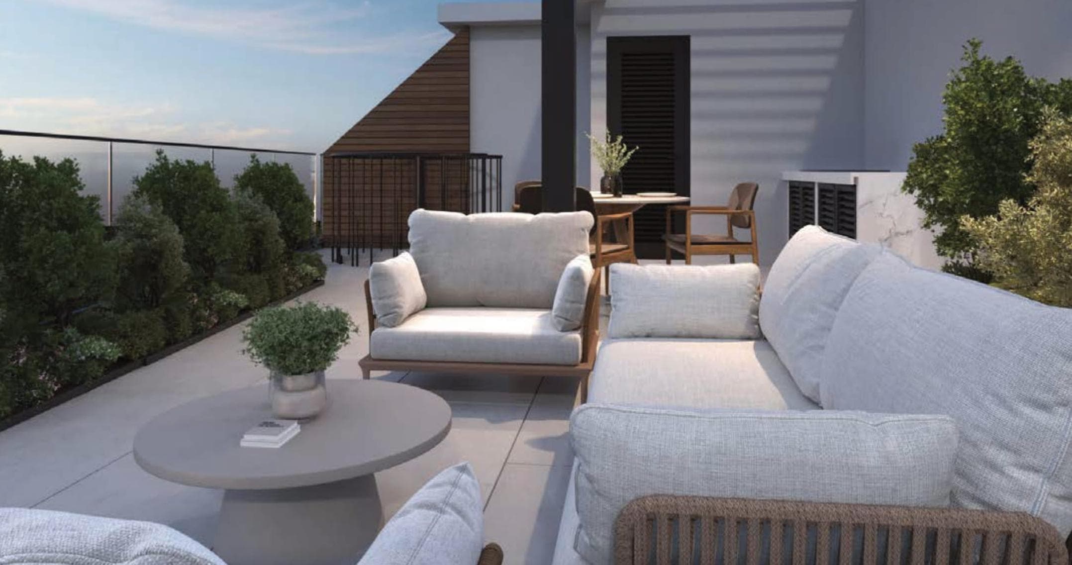 2-bedrooms apartments in Limassol, Cyprus.
