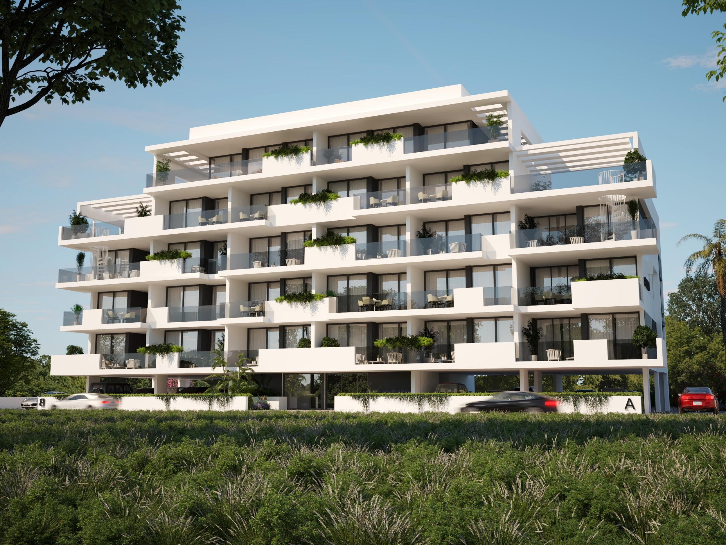 1-bedrooms apartments in Larnaca, Cyprus.