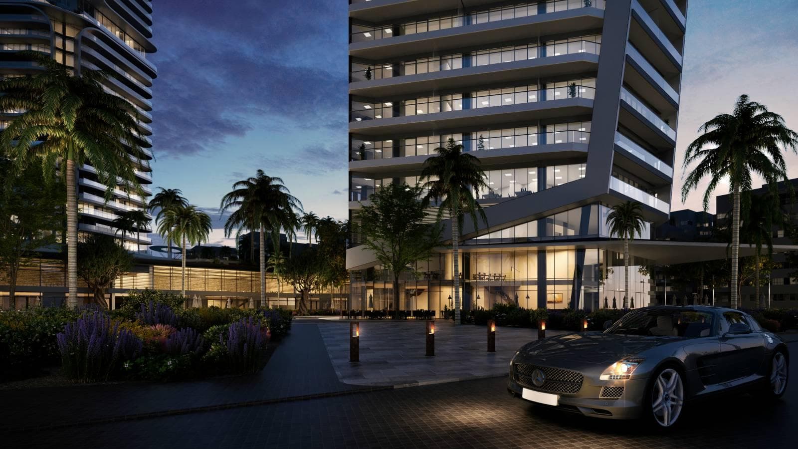 1-bedrooms apartments in Limassol, Cyprus.