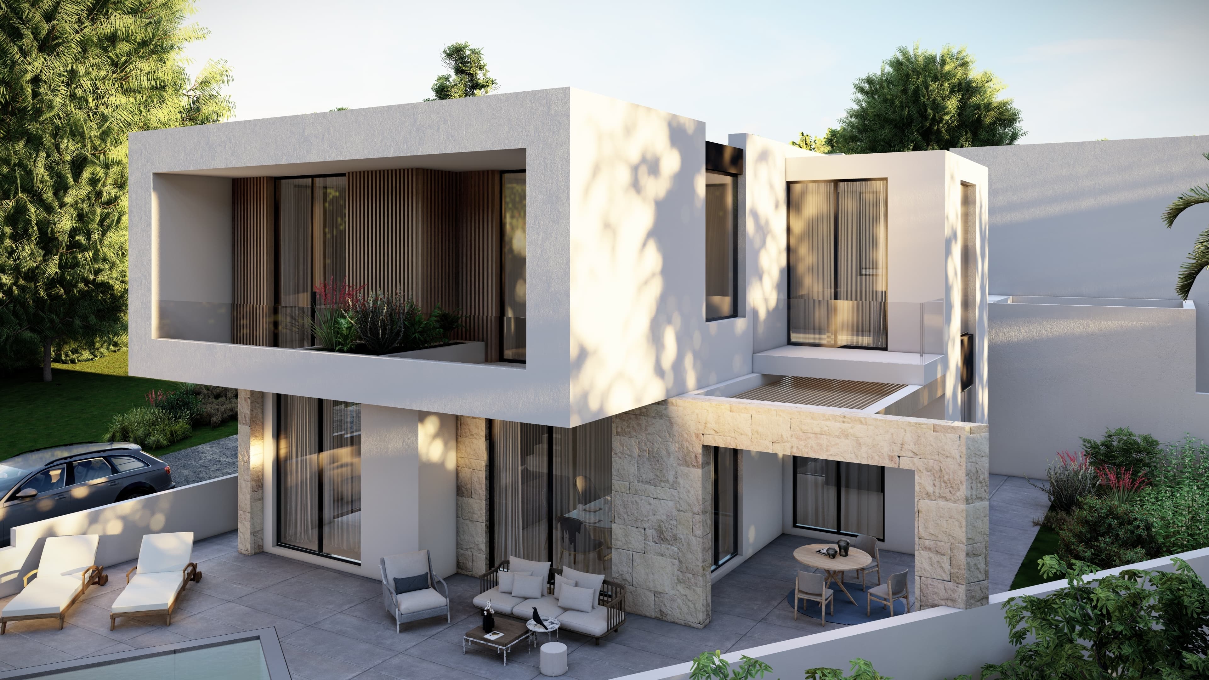 3-bedrooms house in Paphos, Cyprus.