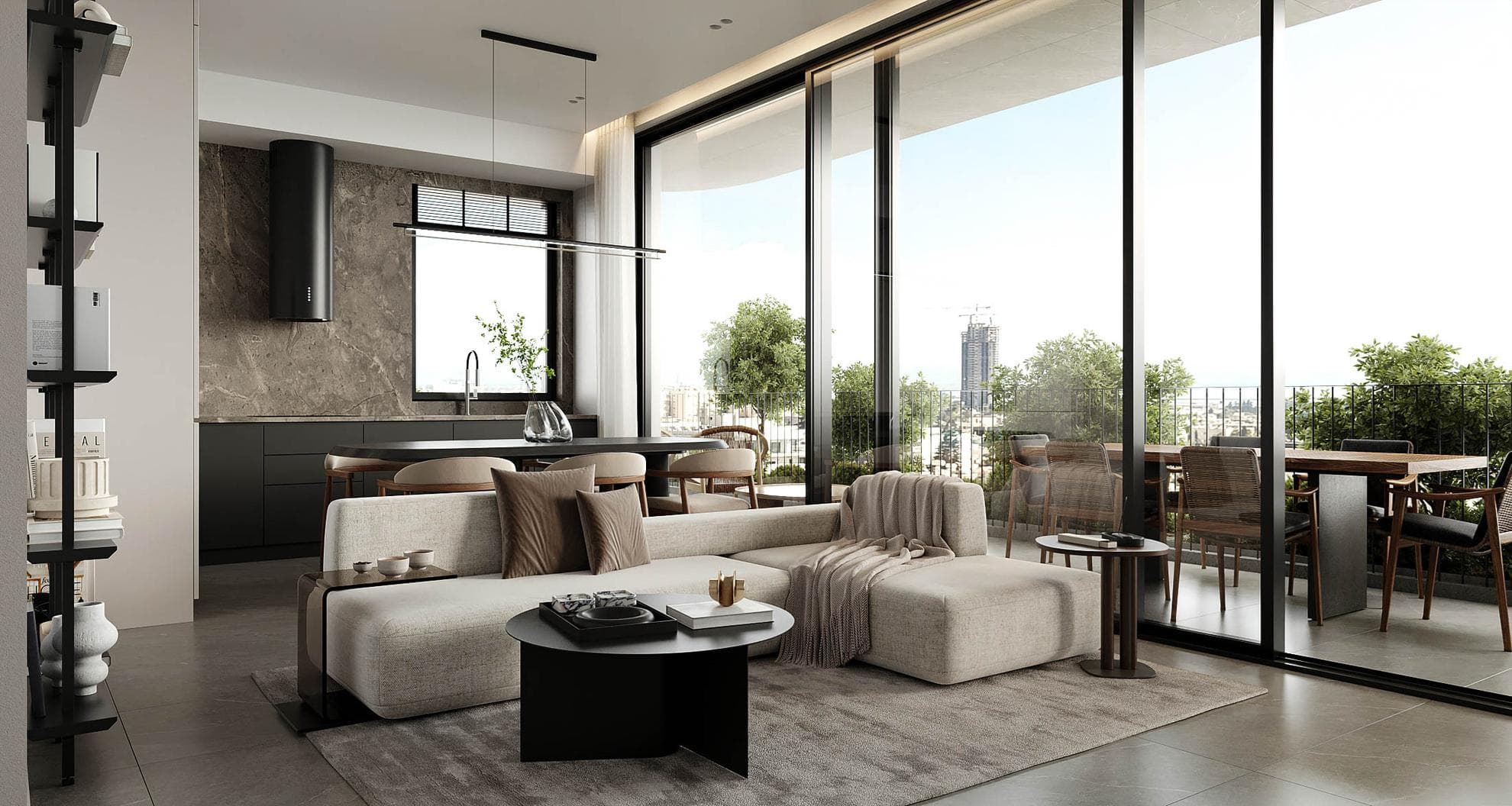 1-bedrooms apartments in Limassol, Cyprus.