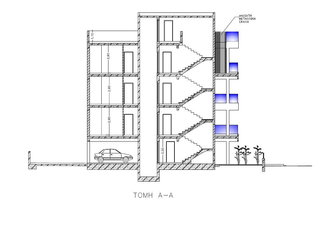 2-bedrooms apartments in Limassol, Cyprus.