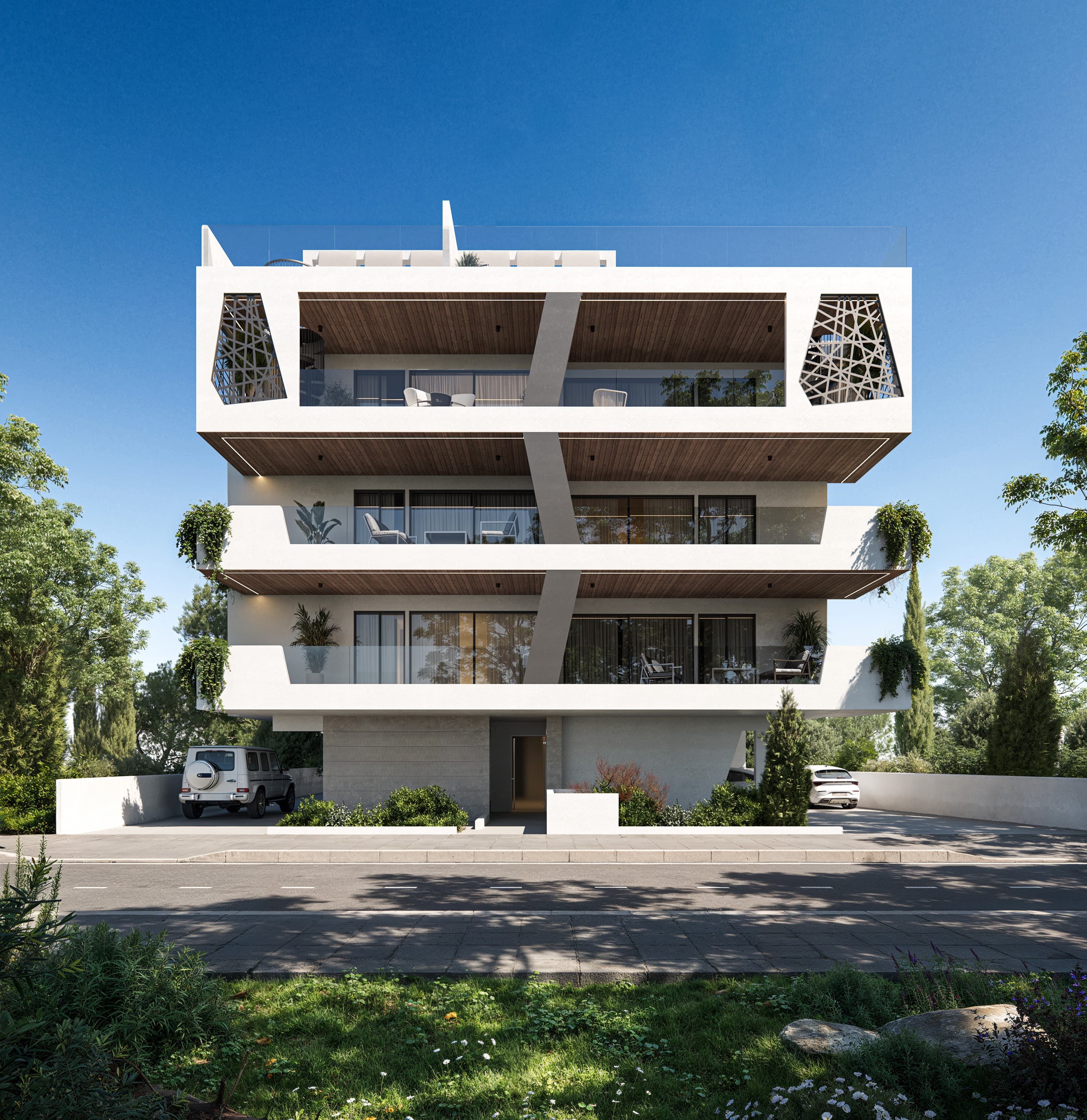2-bedrooms apartments in Larnaca, Cyprus.
