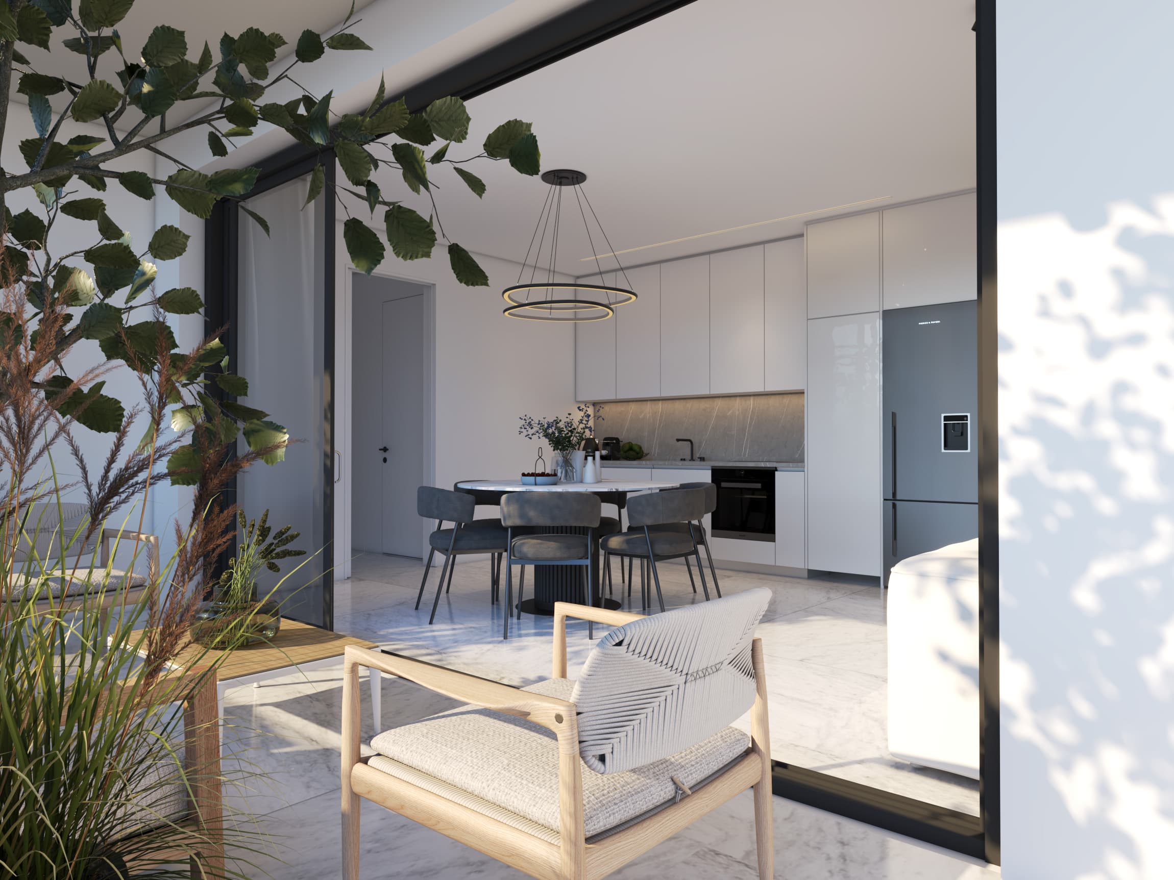 2-bedrooms apartments in Famagusta, Cyprus.