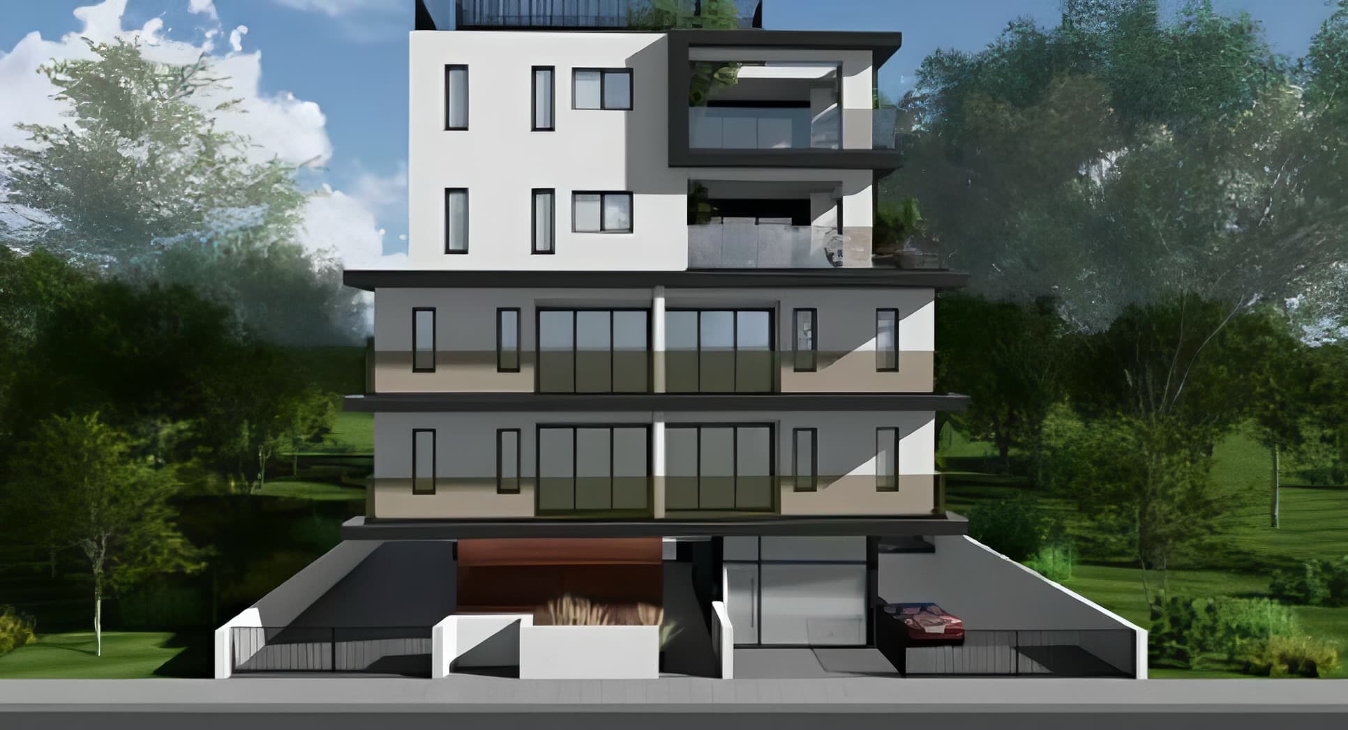 3-bedrooms apartments in Nicosia, Cyprus.