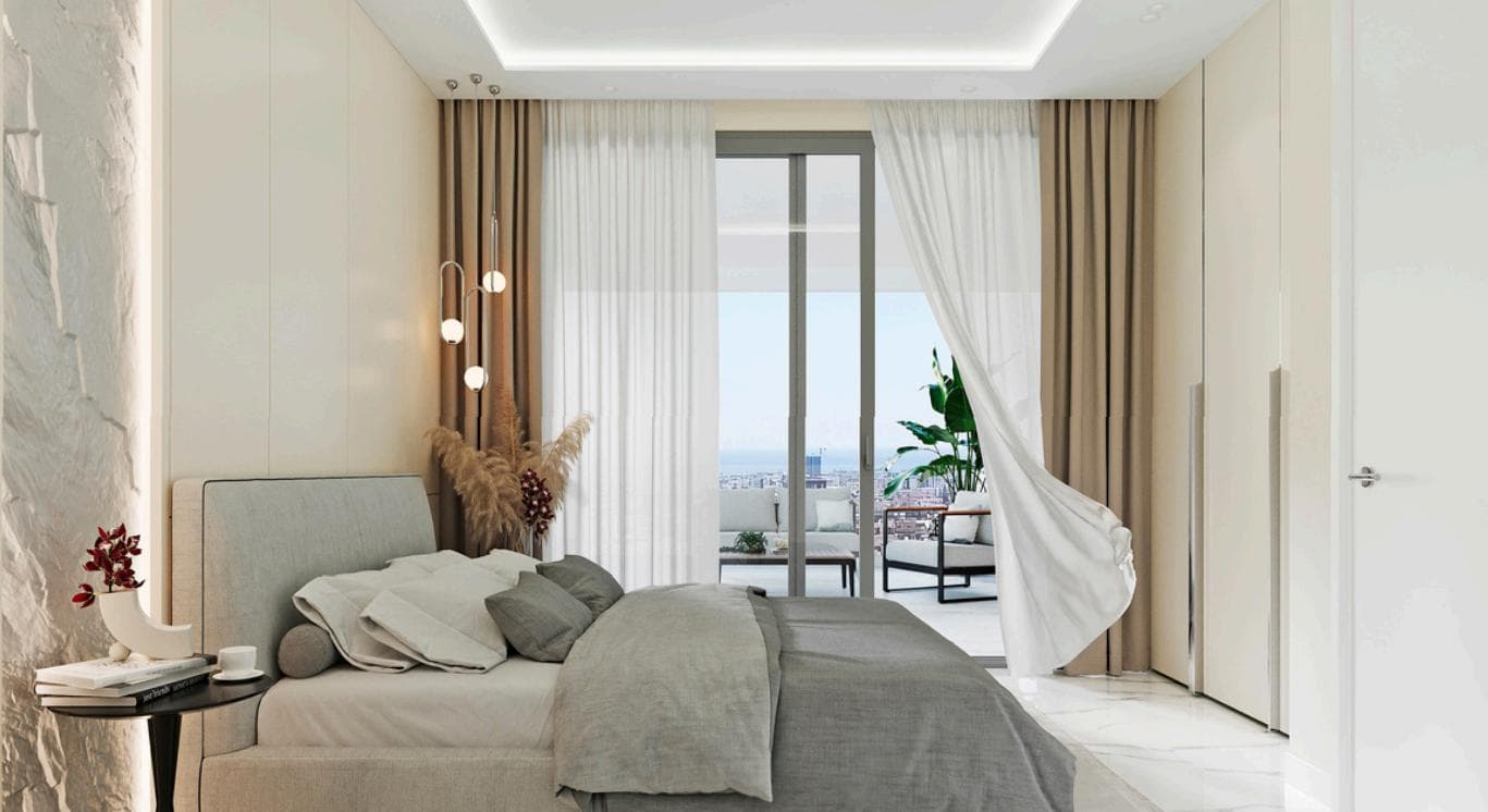 2-bedrooms apartments in Limassol, Cyprus.
