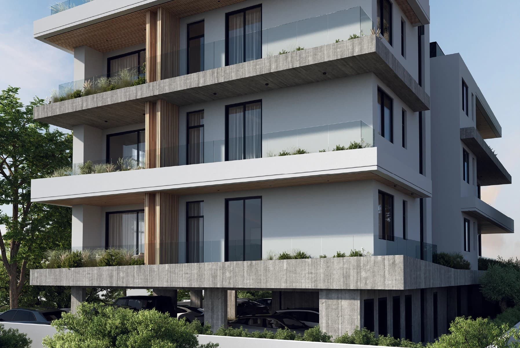 2-bedrooms apartments in Limassol, Cyprus.