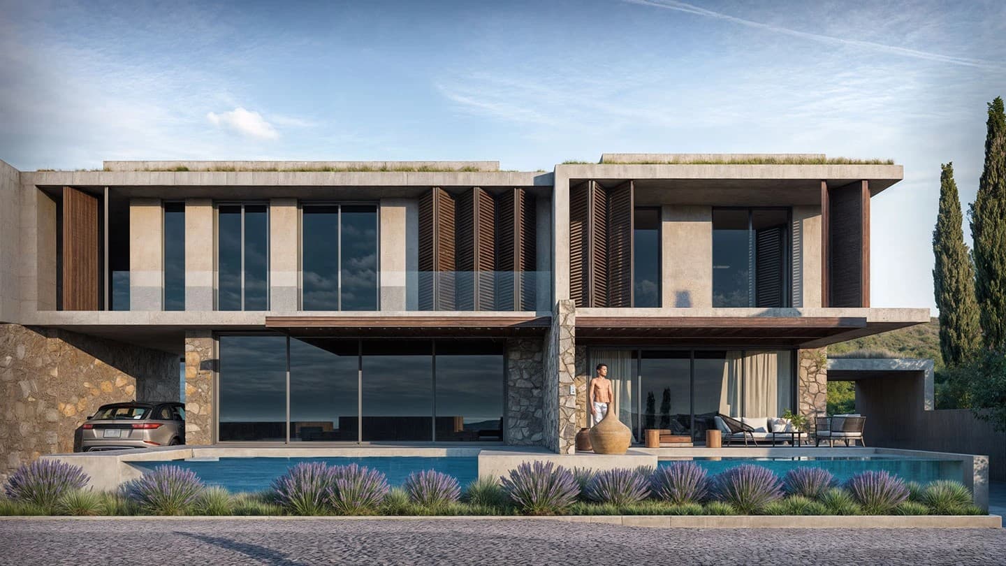2-bedrooms house in Limassol, Cyprus.