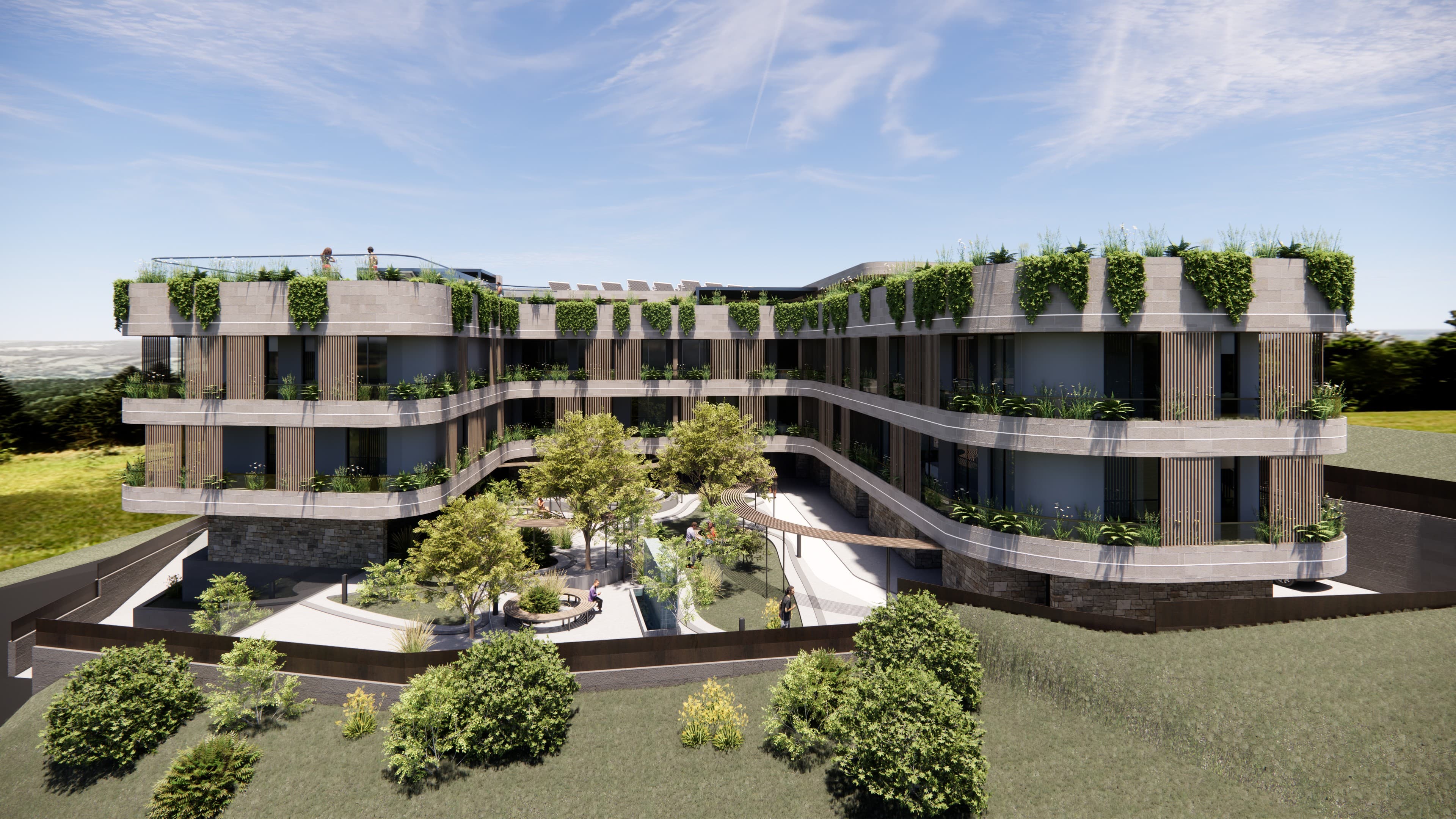 2-bedrooms apartments in Paphos, Cyprus.