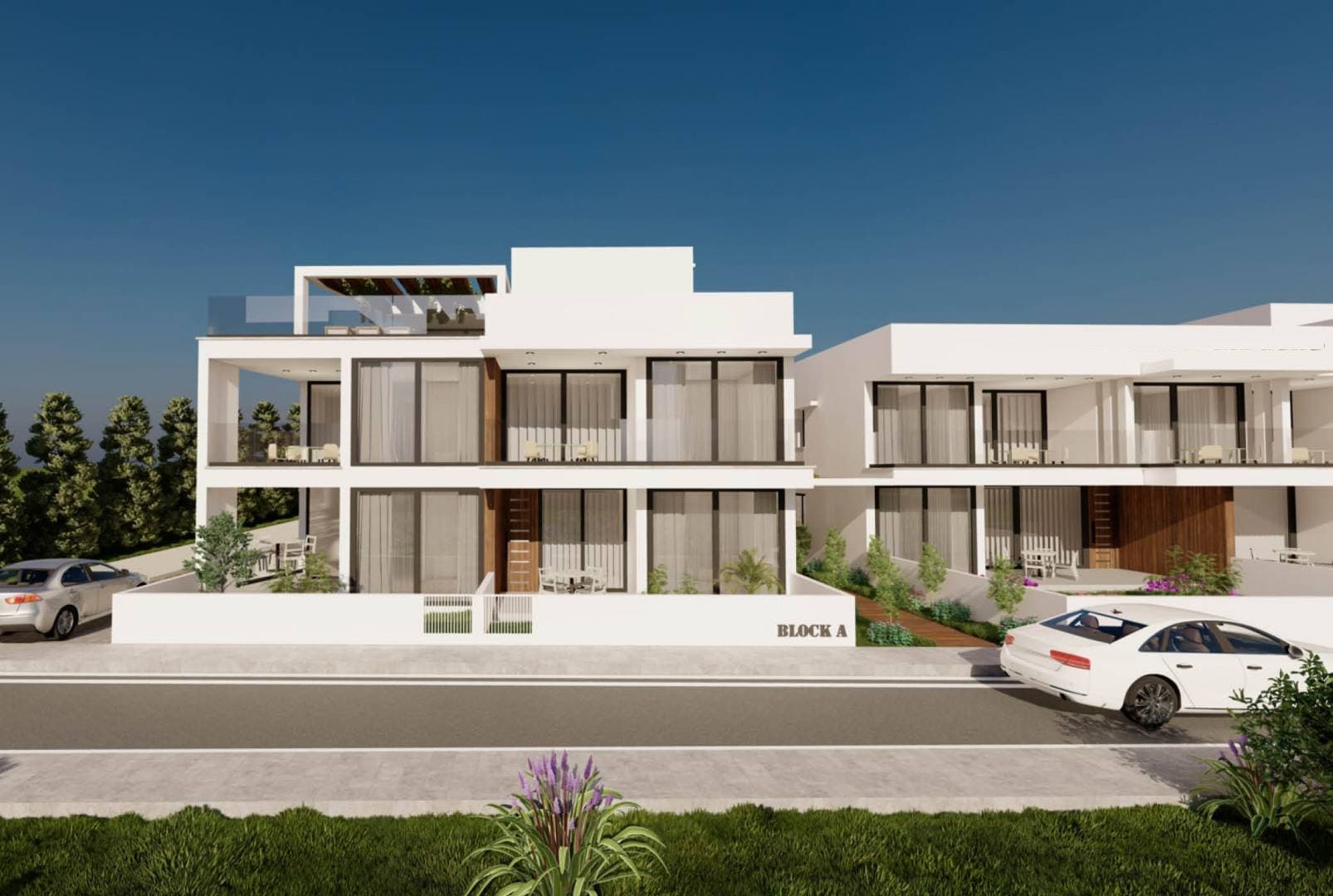 2-bedrooms apartments in Larnaca, Cyprus.