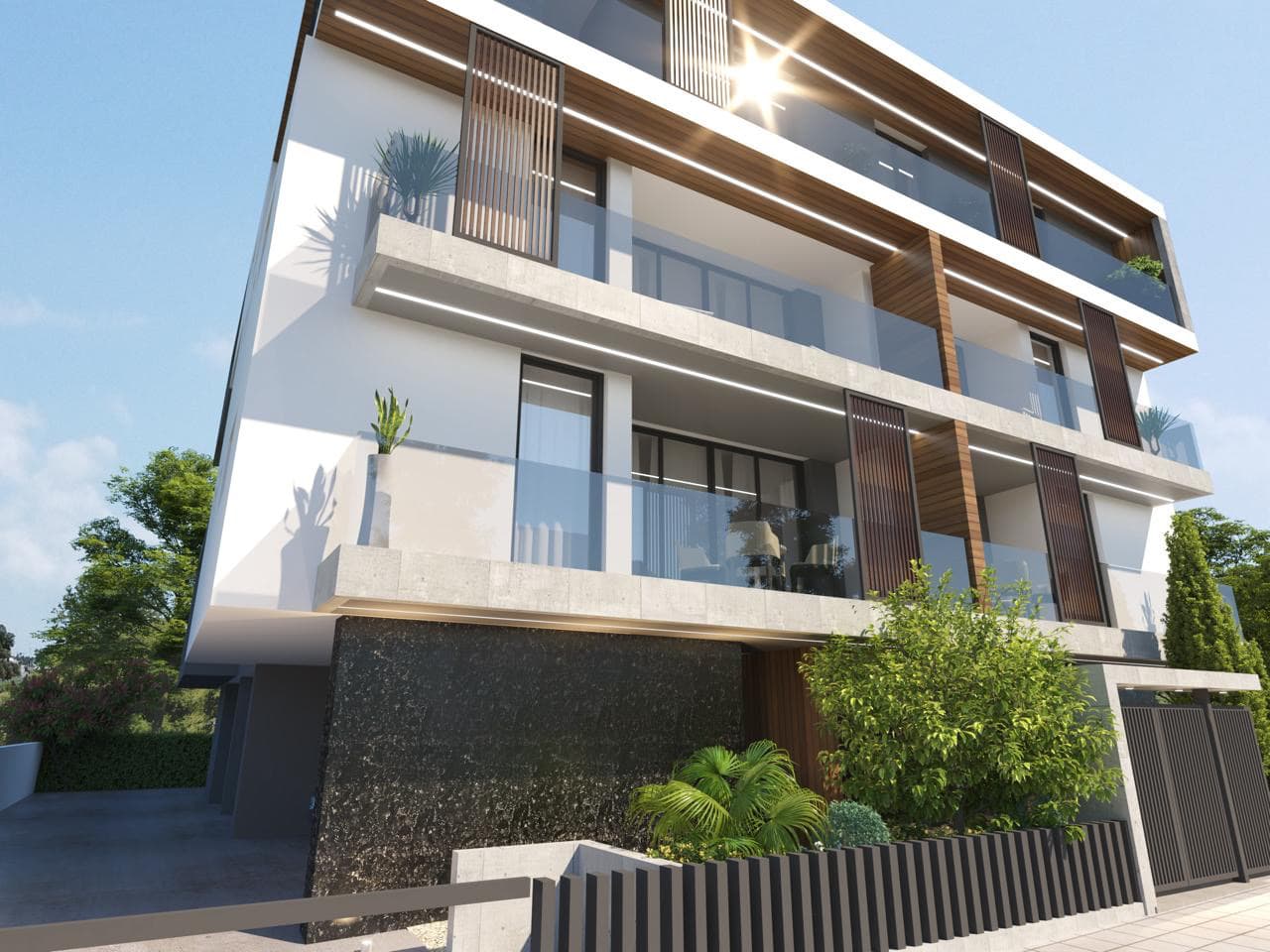 2-bedrooms apartments in Nicosia, Cyprus.