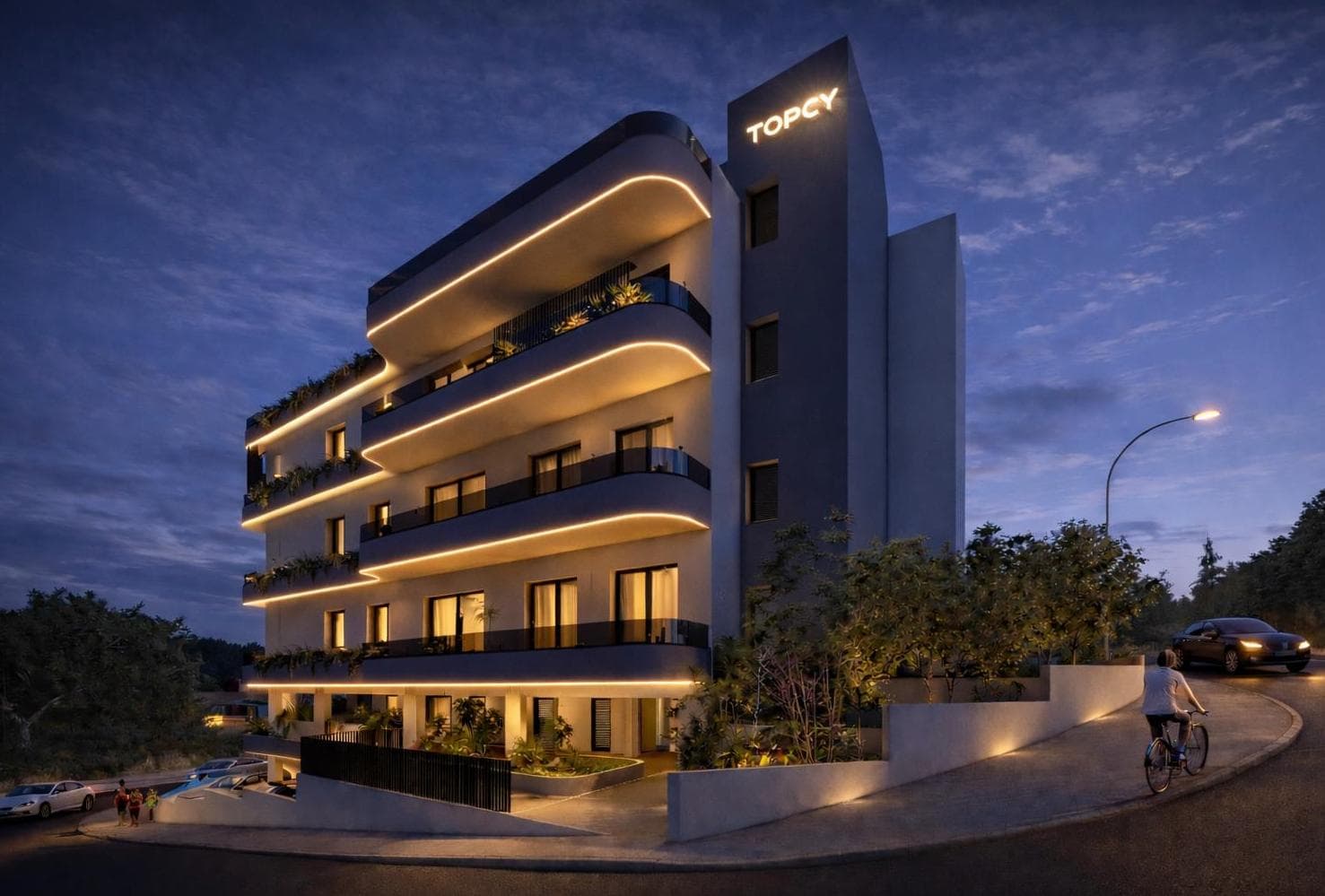 2-bedrooms apartments in Limassol, Cyprus.