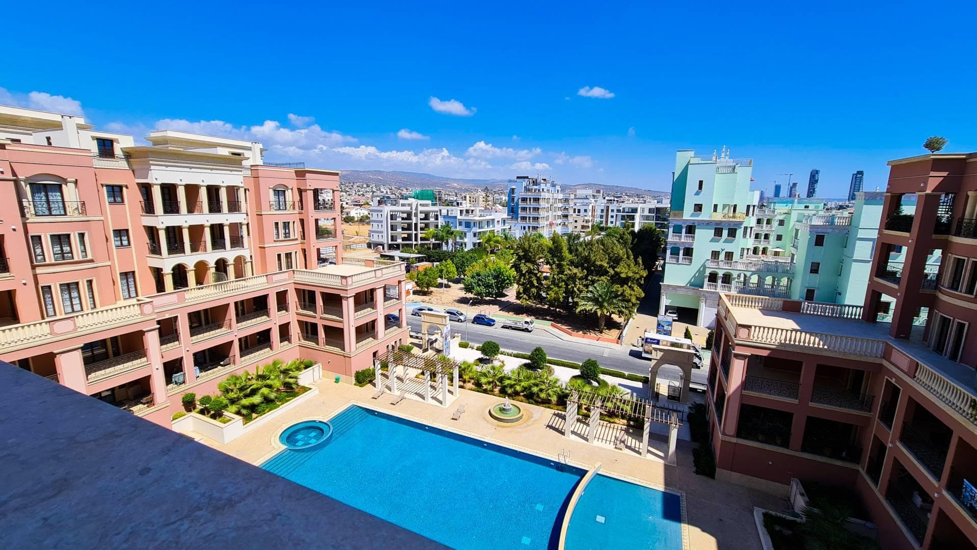 2-bedrooms apartments in Limassol, Cyprus.