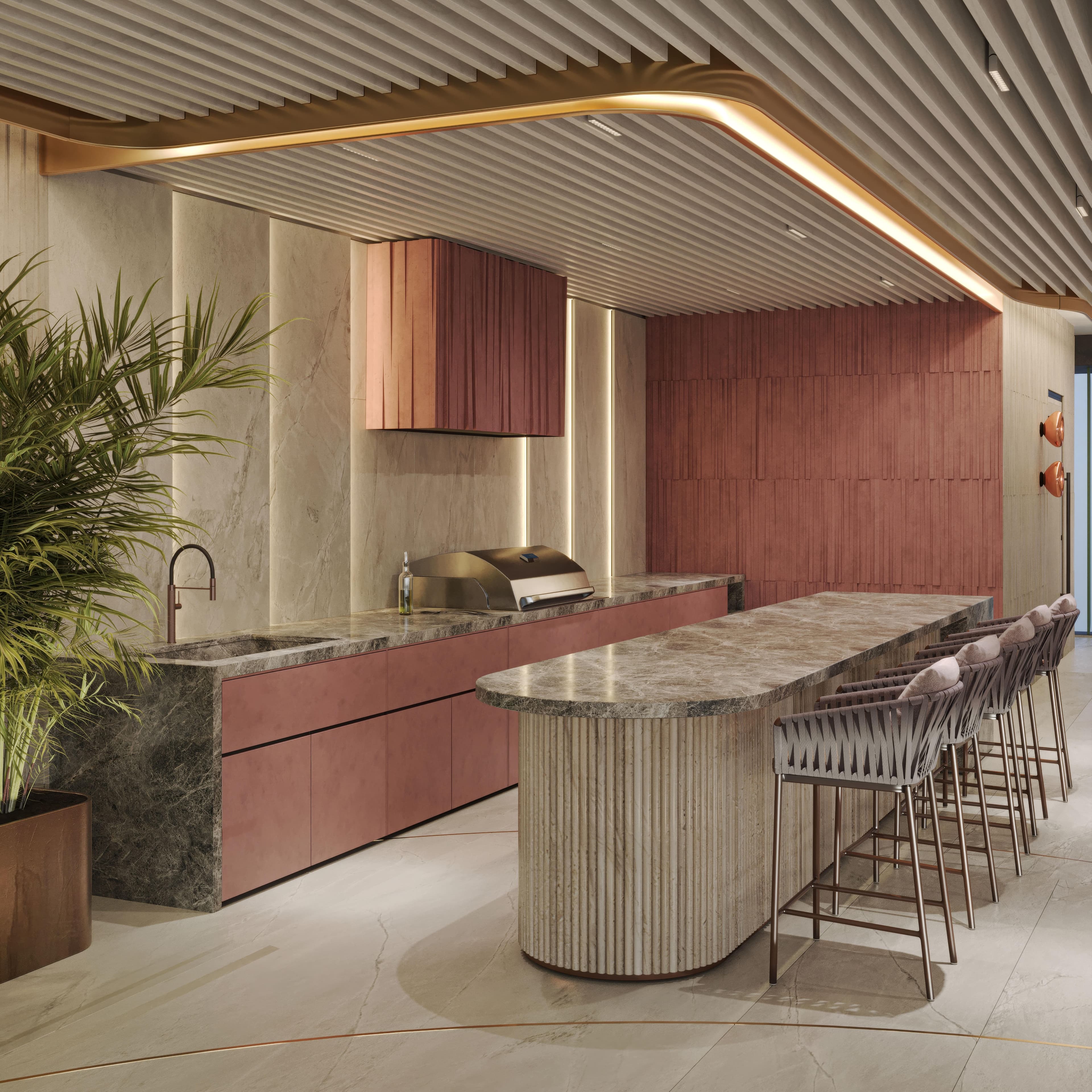 2-bedrooms apartments in Paphos, Cyprus.