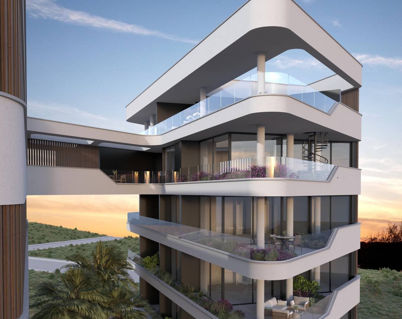 2-bedrooms apartments in Limassol, Cyprus.