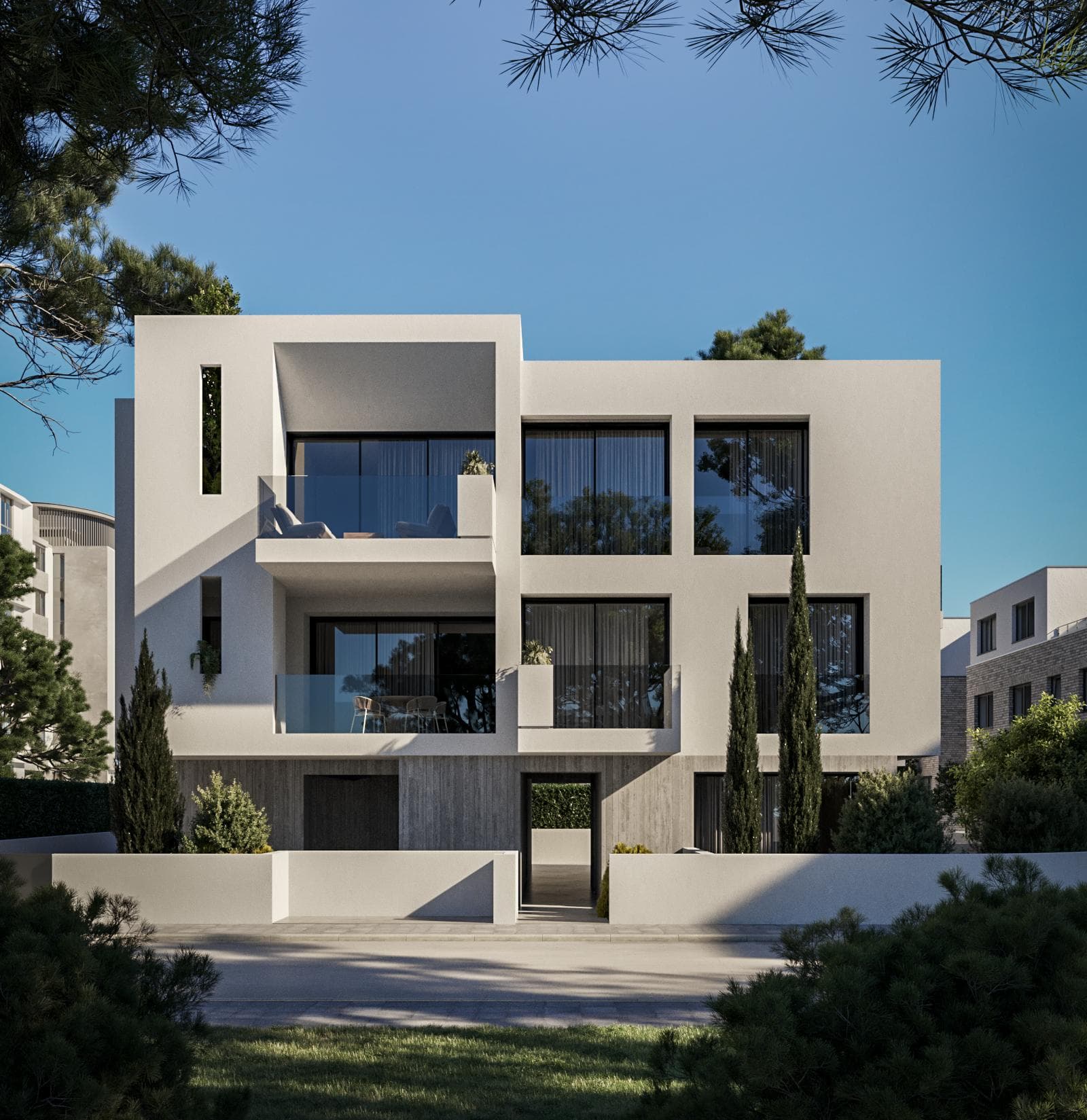 1-bedrooms apartments in Paphos, Cyprus.
