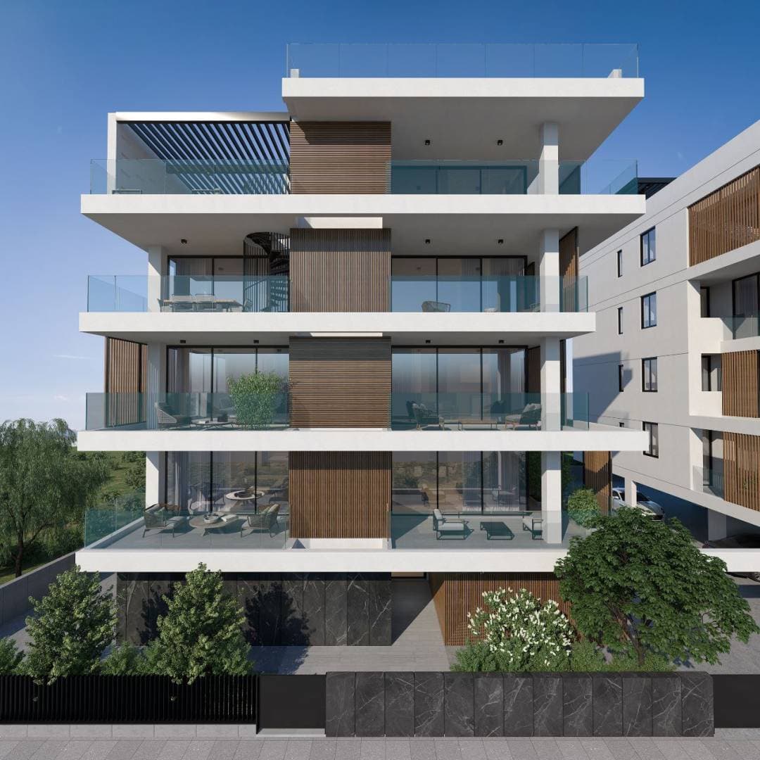 2-bedrooms apartments in Limassol, Cyprus.