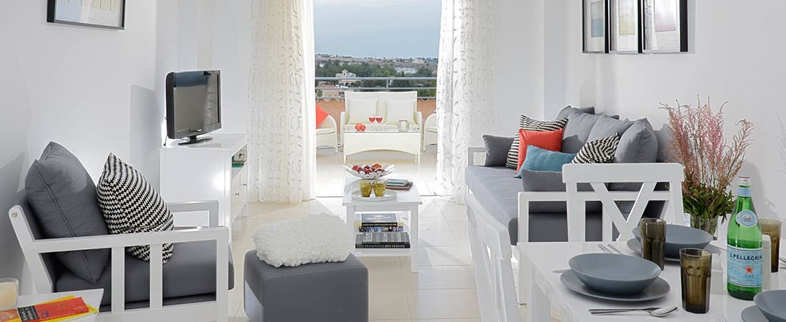 2-bedrooms apartments in Paphos, Cyprus.