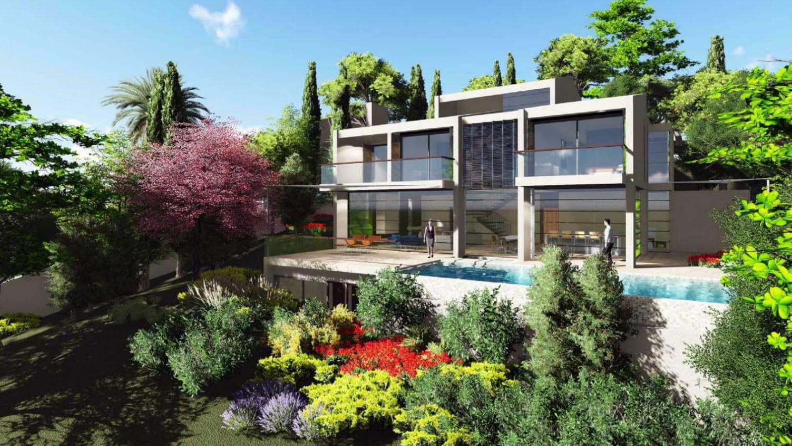 4-bedrooms house in Paphos, Cyprus.