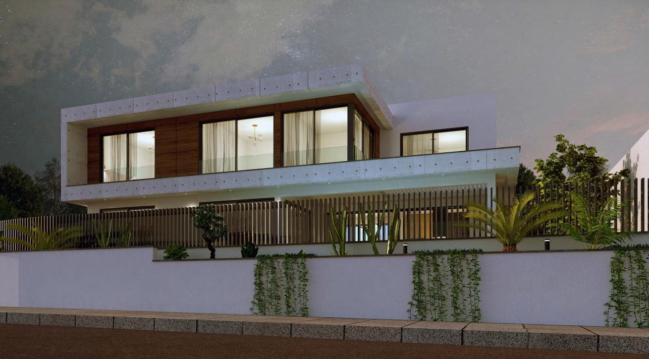 4-bedrooms house in Limassol, Cyprus.