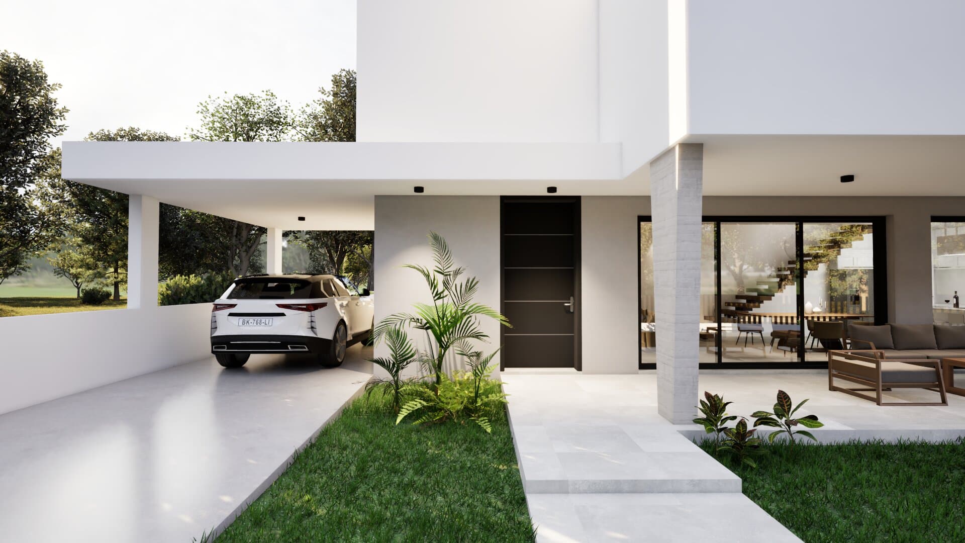 3-bedrooms house in Nicosia, Cyprus.