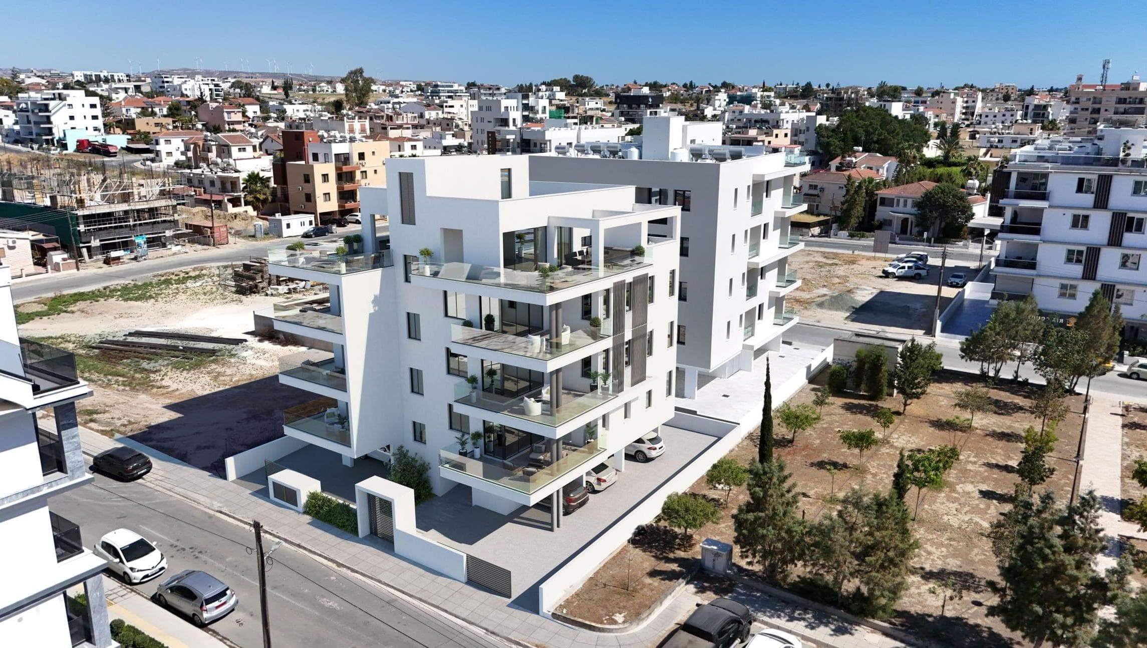 2-bedrooms apartments in Larnaca, Cyprus.