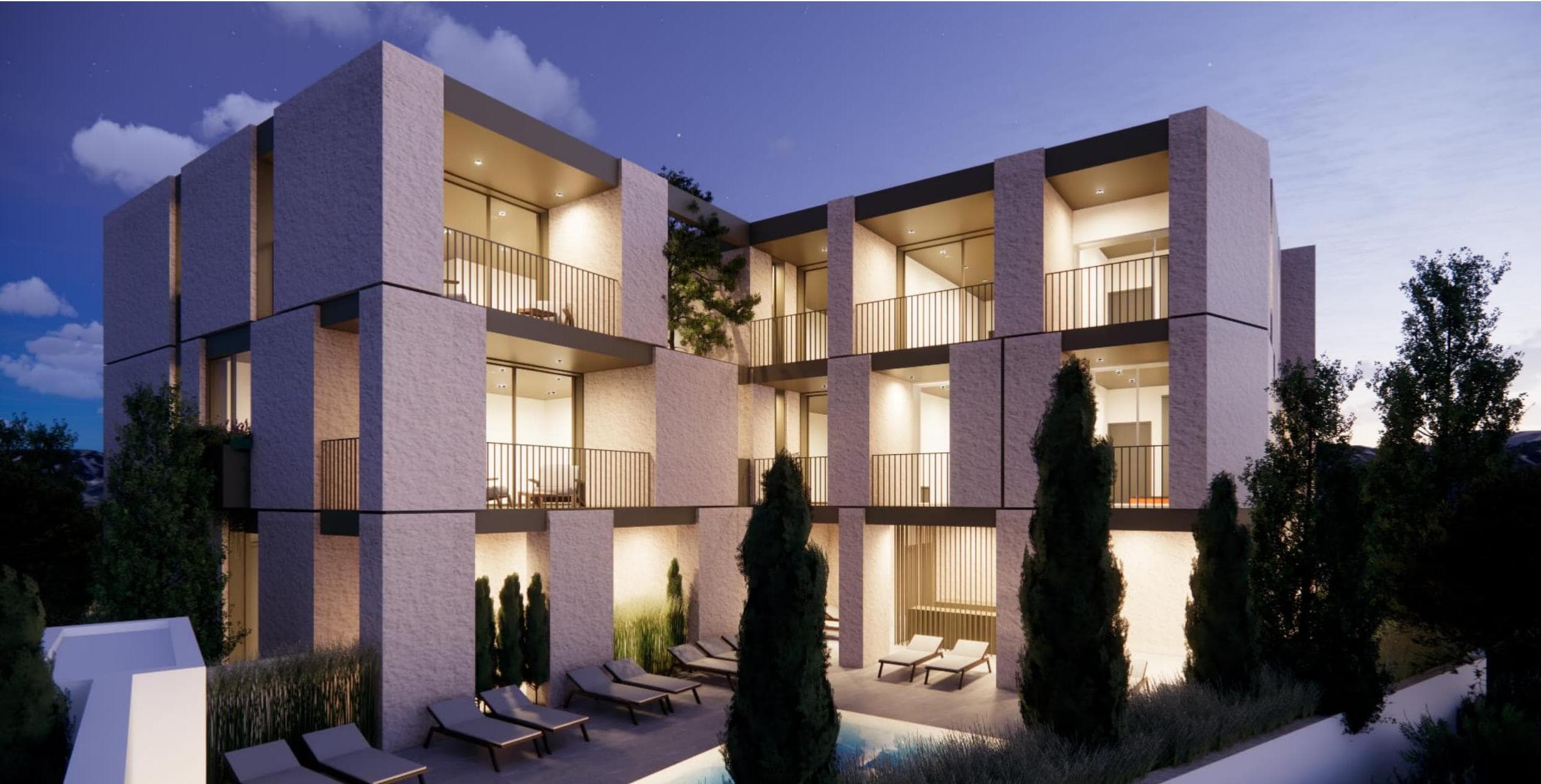 1-bedrooms apartments in Paphos, Cyprus.