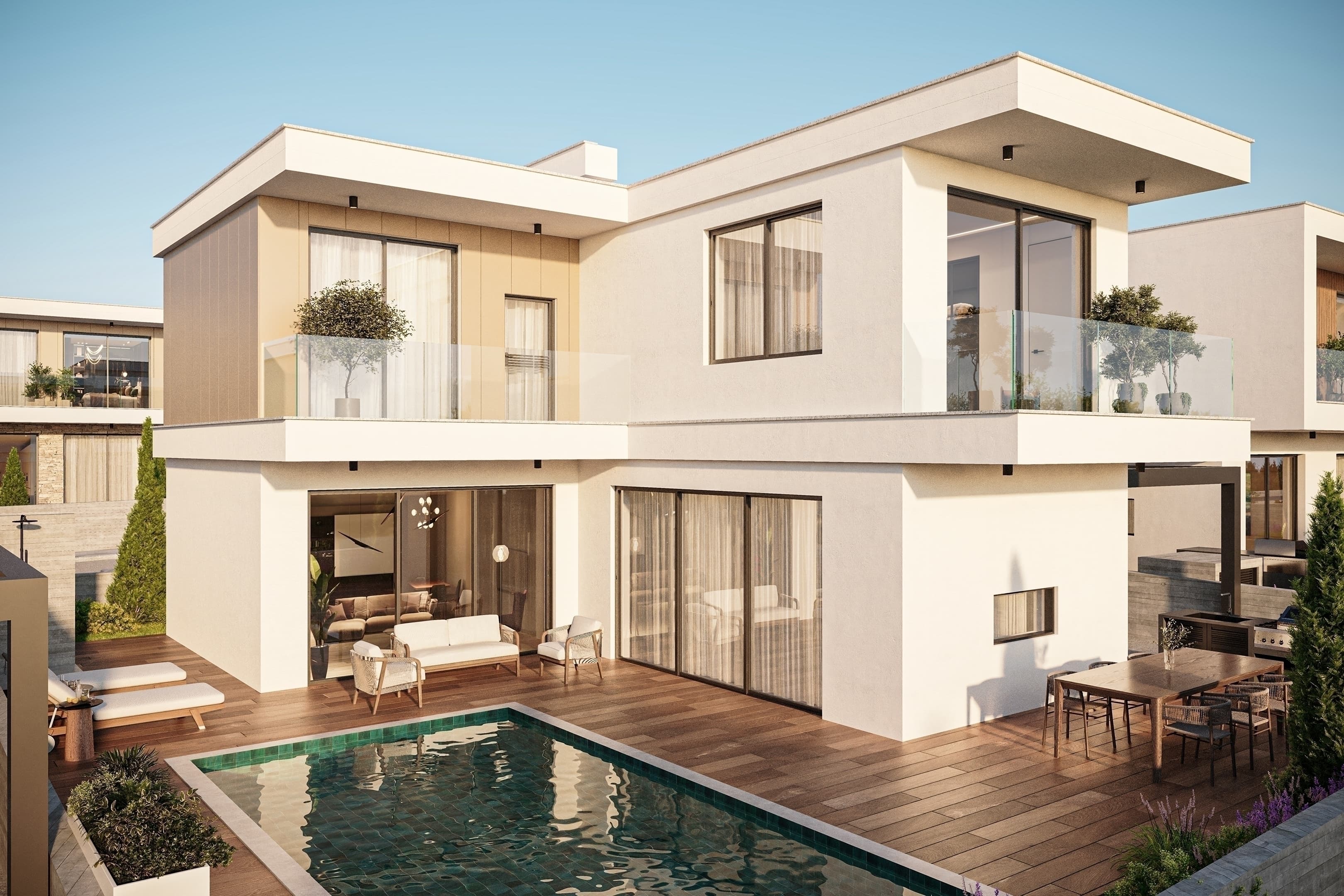 4-bedrooms house in Paphos, Cyprus.