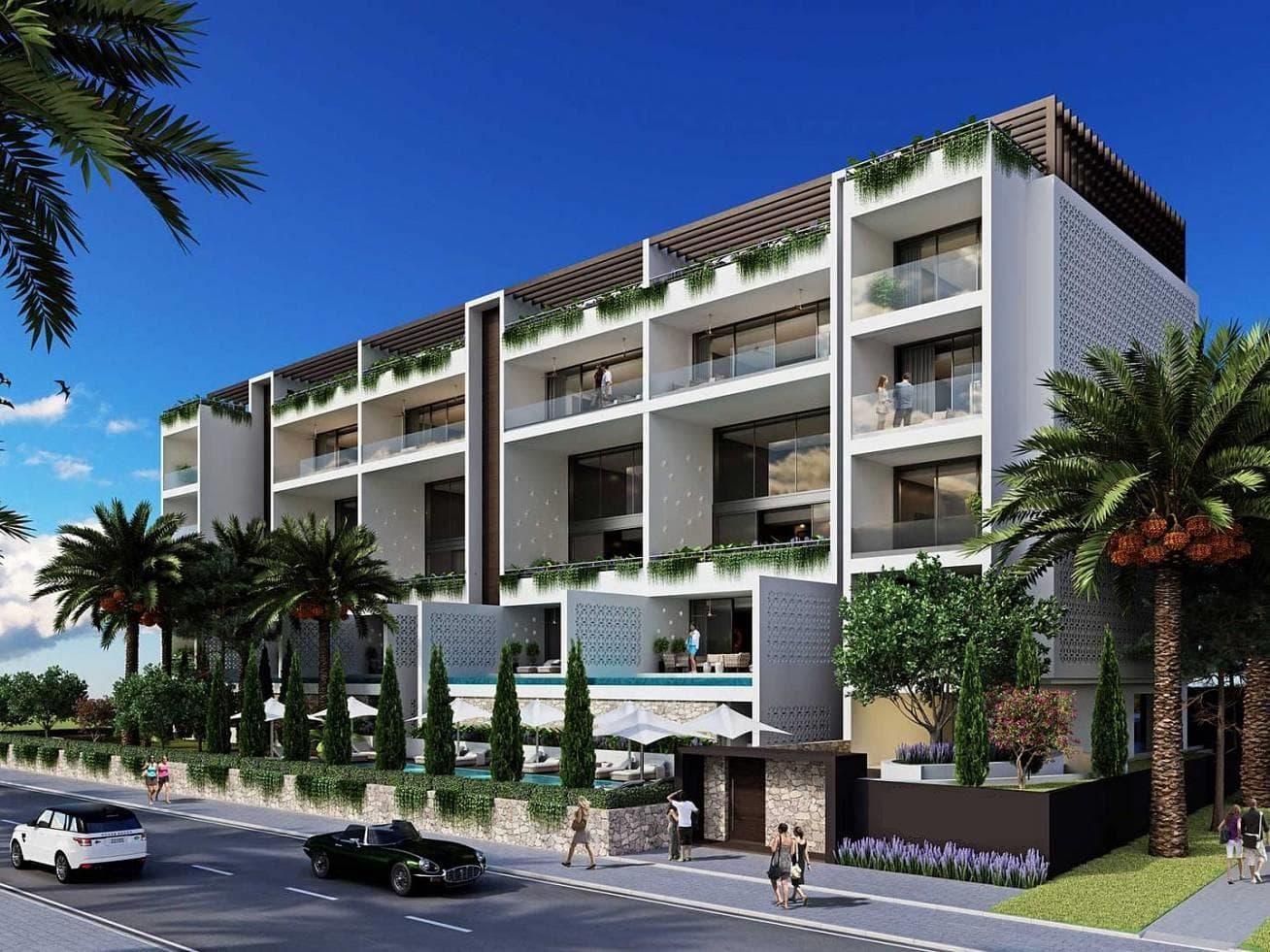 2-bedrooms apartments in Limassol, Cyprus.